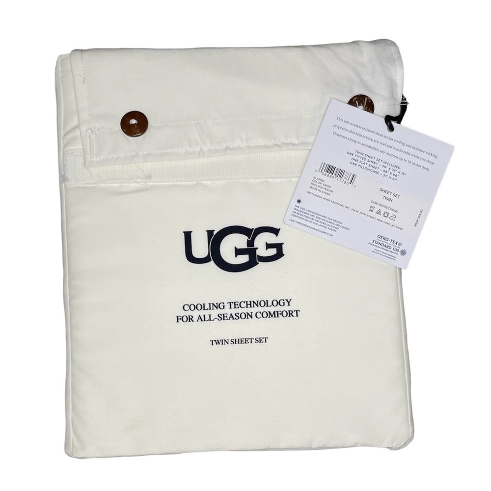 Ugg Cooling Technology Twin Sheet Set